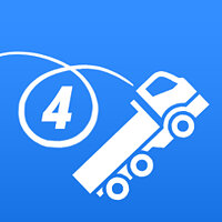 Достижение Heavy Rotation в игре Bridge Constructor Stunts для iOS