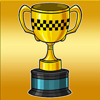 Достижение Completed World 8 в игре Rolling Sky для iOS
