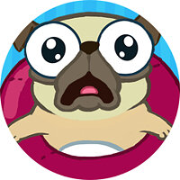 Достижение Pugtastic! в игре Pug Rapids для Google Play
