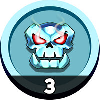 Достижение Clear Area 3 в игре Giants War для Google Play