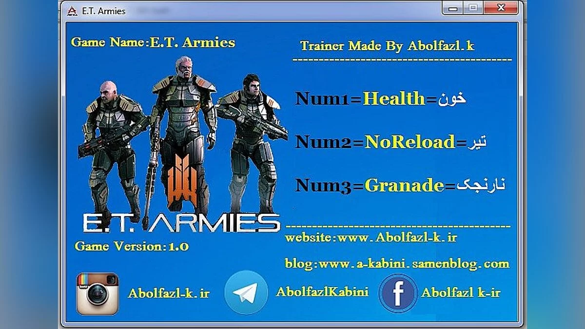 Трейнер / Trainer (+3) [1.0] [Abolfazl)