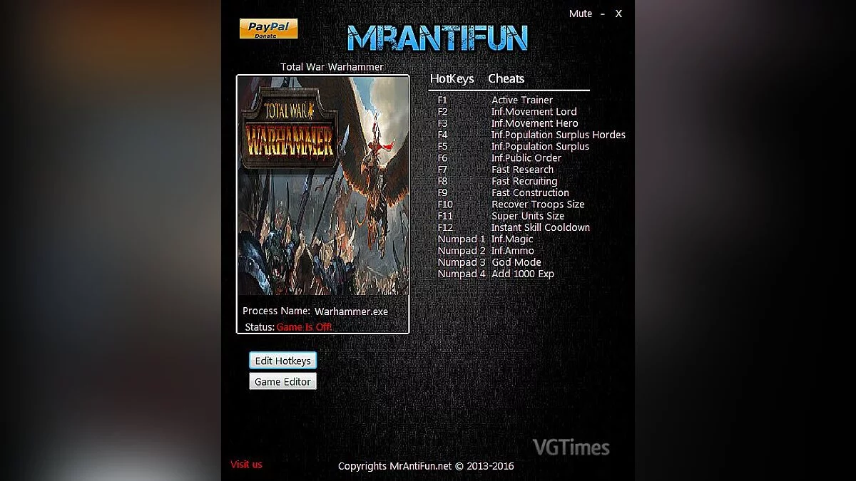 Трейнер / Trainer (+17) [1.4.0 Build 11973] [MrAntiFun]