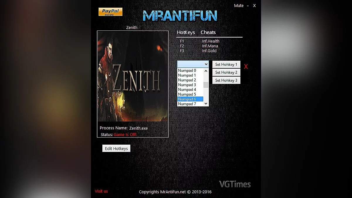 Трейнер / Trainer (+3) [1.00] [MrAntiFun]