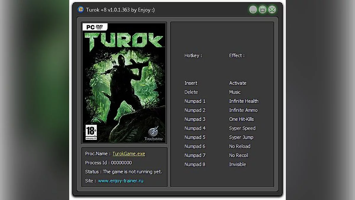 Трейнер / Trainer (+8) [1.0.1.363] [Enjoy]