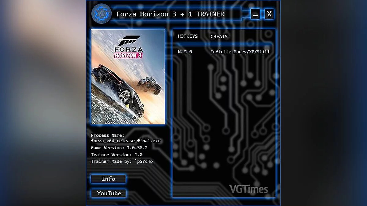 Трейнер / Trainer (+3) [Money / XP / Skill Trainer] [1.0] [`pSYcHo]