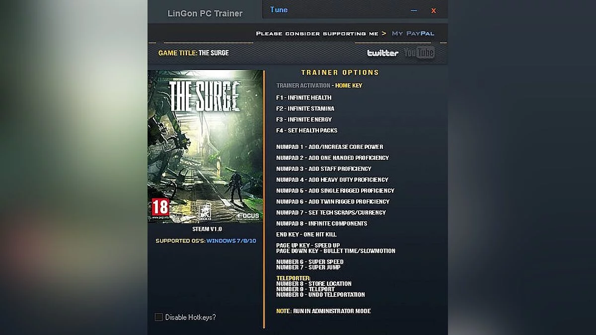 Трейнер / Trainer (+19) [1.0] [LinGon]