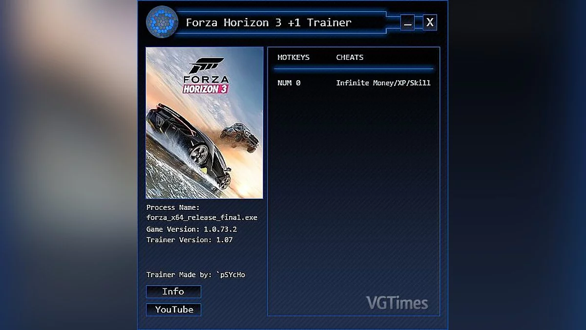 Трейнер / Trainer (+3) [Money / XP / Skill Trainer] [1.07] [`pSYcHo]