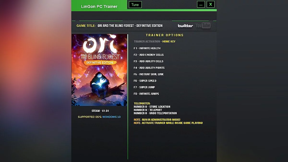 Трейнер / Trainer (+10) [1.01] [LinGon]