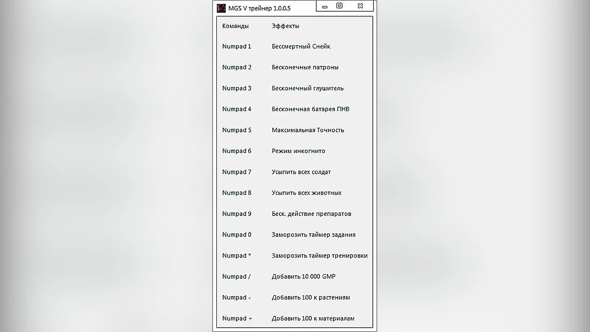 Трейнер / Trainer (+14) [1.0.0.5] [-Al-ex-]
