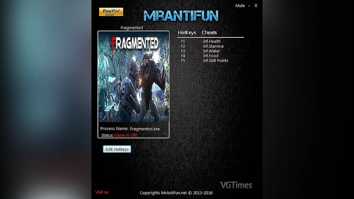 Трейнер / Trainer (+5) [16.9.1.0] [MrAntiFun]