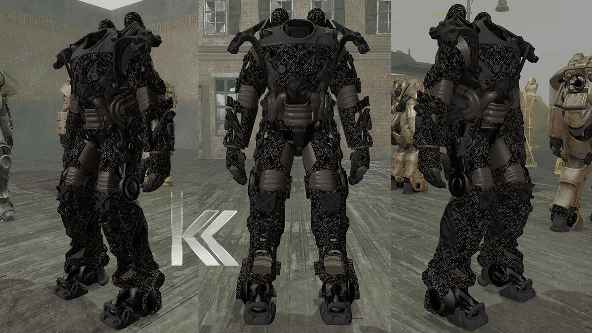 Силовая броня "БОС" (Kooj's BOS Recon Power Armor Frame) [1.0]