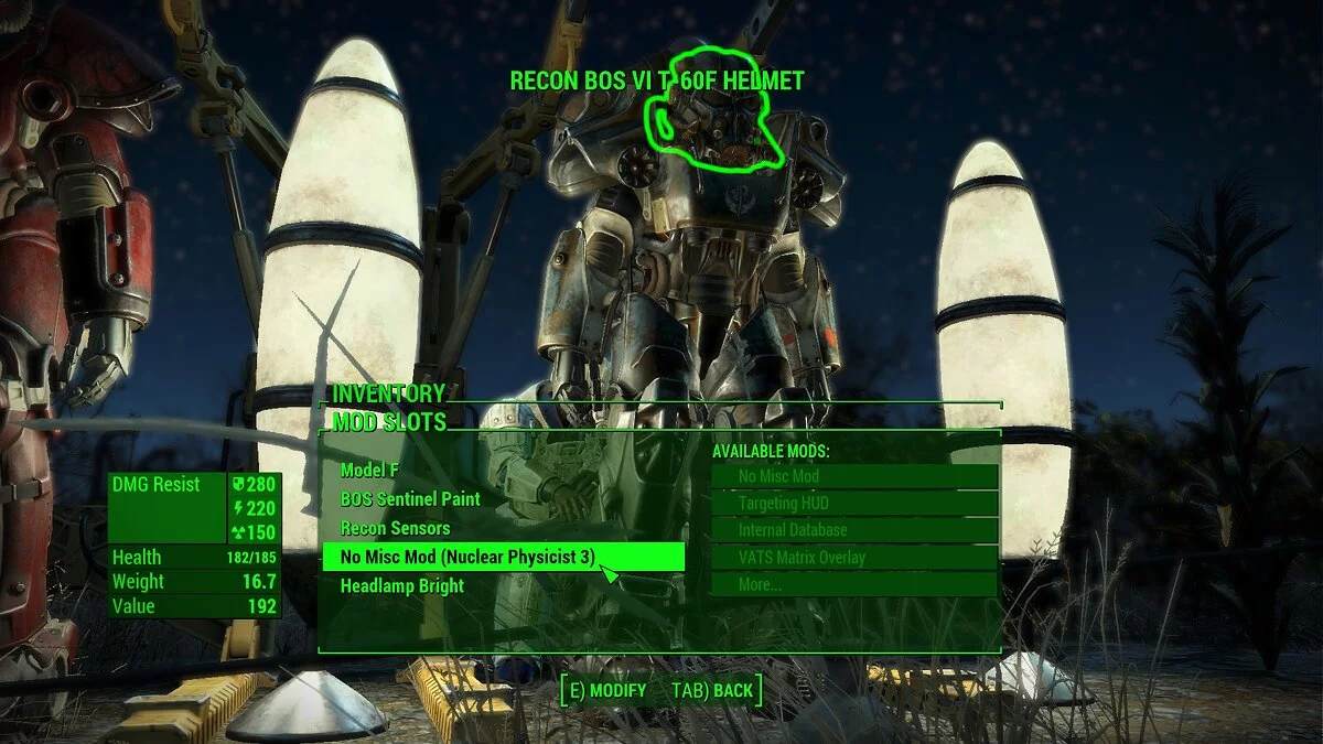 Два улучшения на силовую броню (More Power Armour Mods) [1.1] 