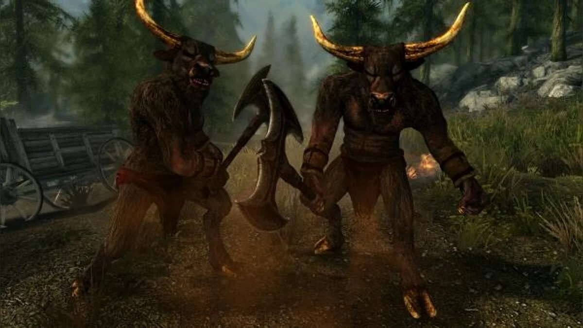 The Elder Scrolls 5: Skyrim — Сиродильские минотавры
