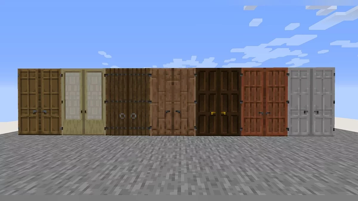 Высокие двери [1.15.2] [Forge]