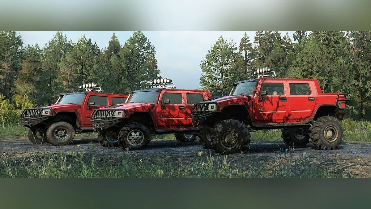 SnowRunner — Hummer H2 Mud