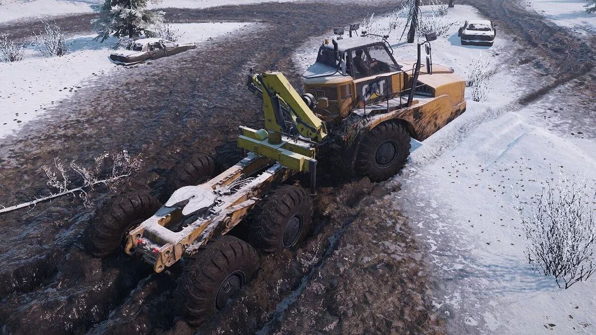 SnowRunner — Azmadan1981's CAT 745c