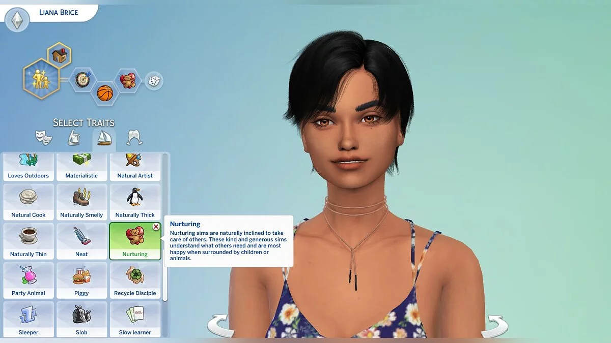 The Sims 4 — Черта характера — воспитатель