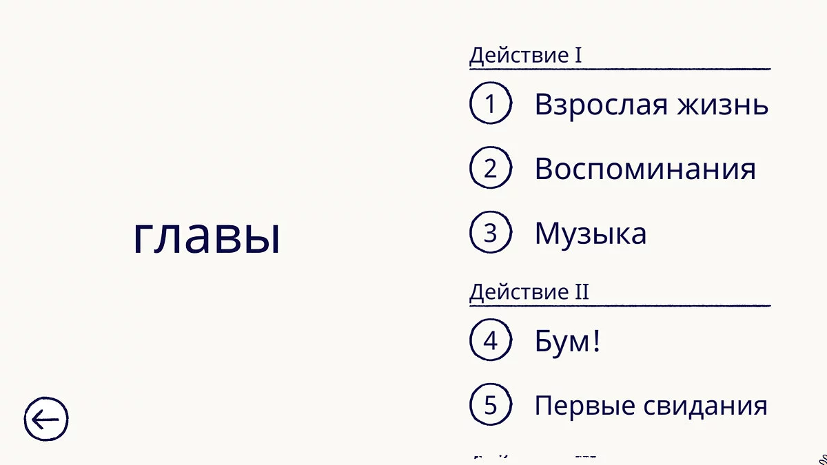 Florence — Сохранение (Сюжет пройден)