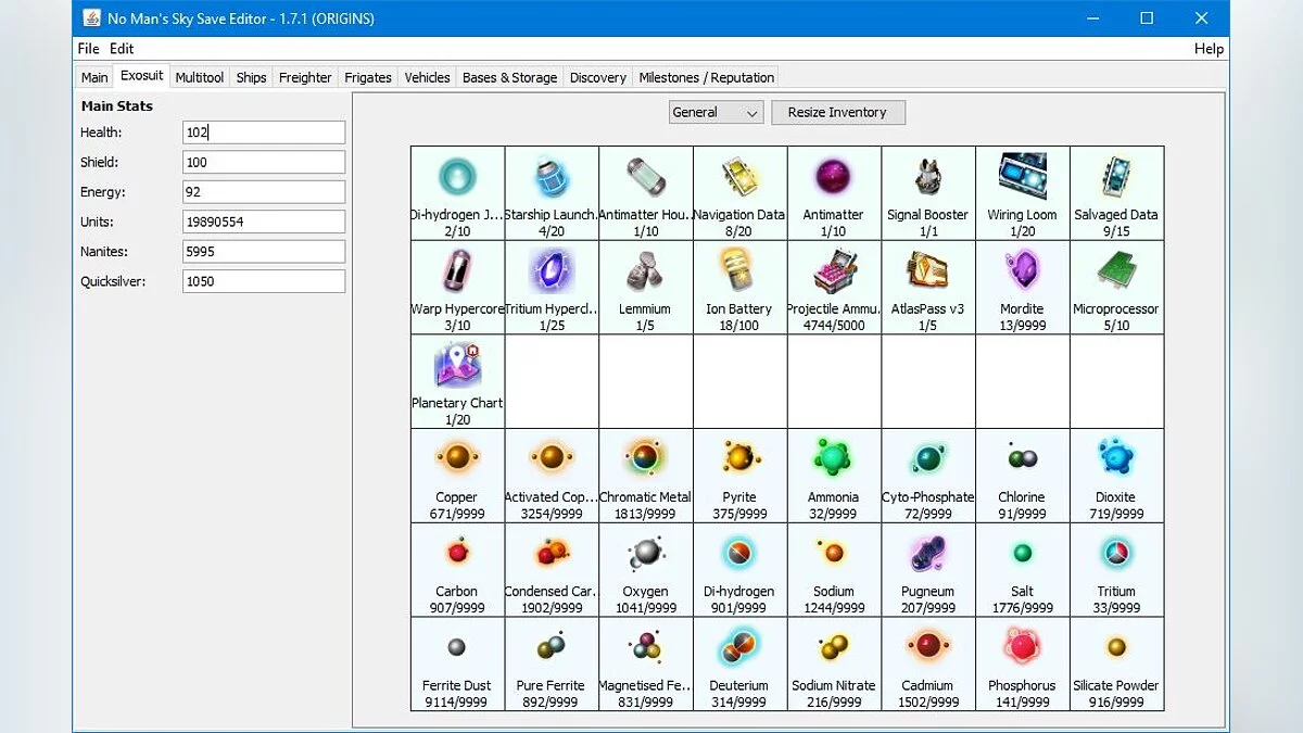 Редактор сохранений [1.7.1]