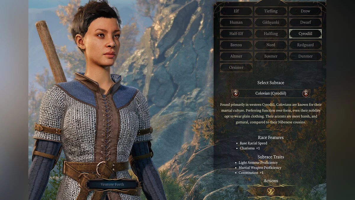 Baldur's Gate 3 — Расы из вселенной The Elder Scrolls