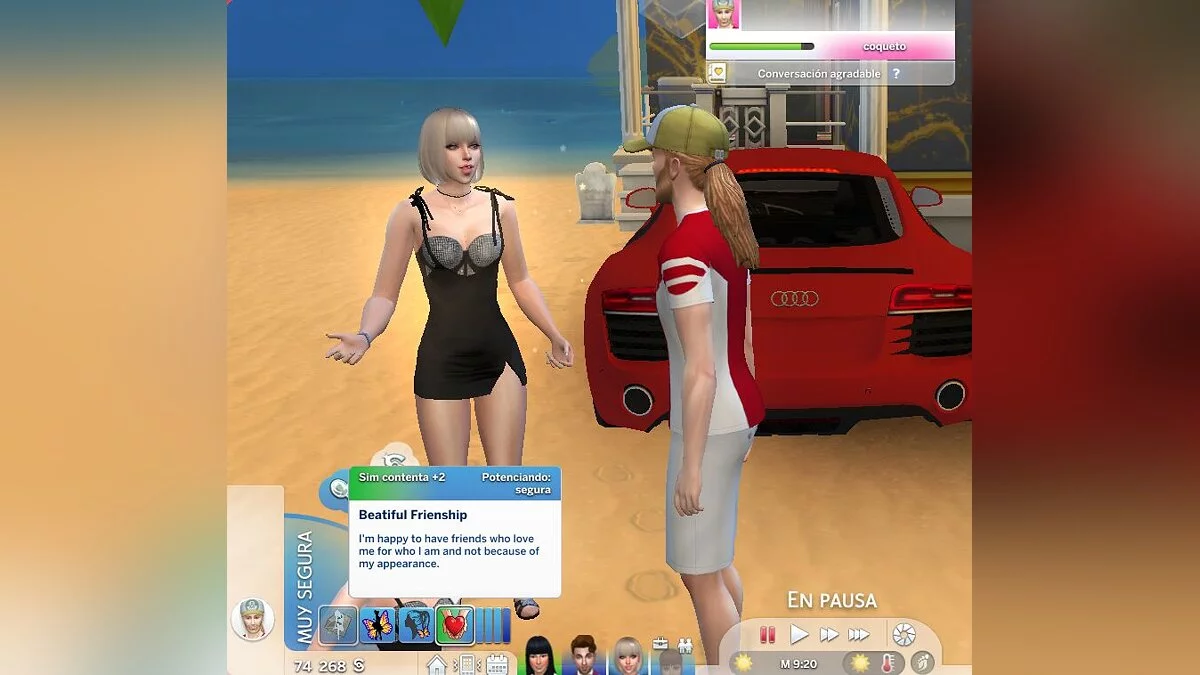 The Sims 4 — Черта характера — красивая девушка v2.5 