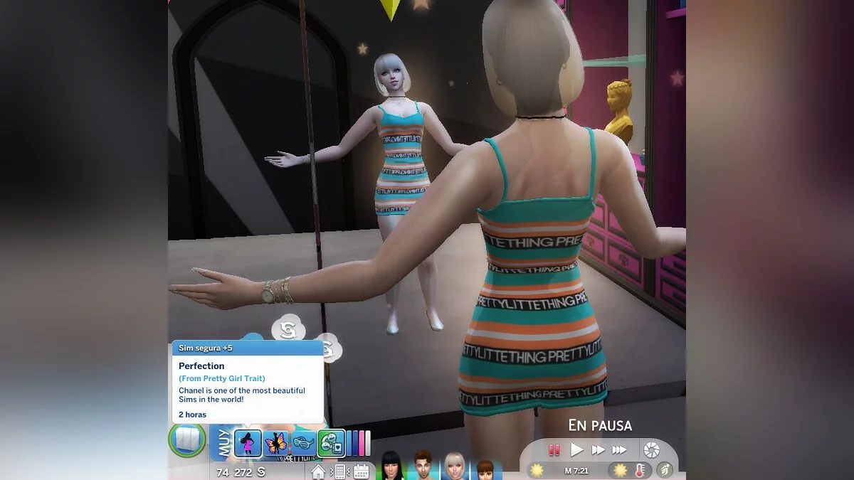 The Sims 4 — Черта характера — красивая девушка v2.5 