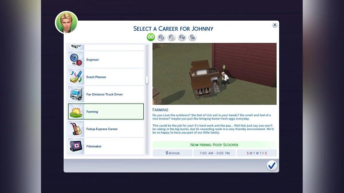 The Sims 4 — Карьера фермера