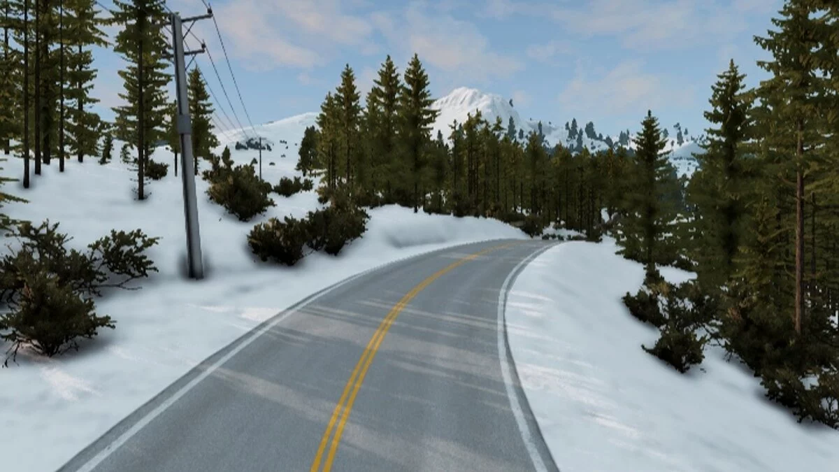 BeamNG.drive — Automation Test Track (Winter)