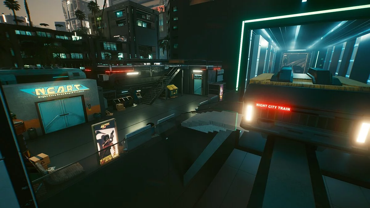 Cyberpunk 2077 — Метро