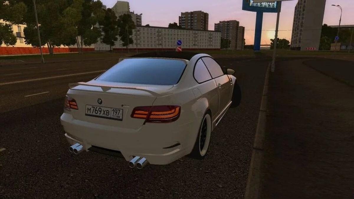 City Car Driving — BMW M3 E92