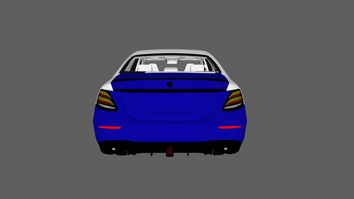 Simple Car Crash Physics Sim — E63 Brabus