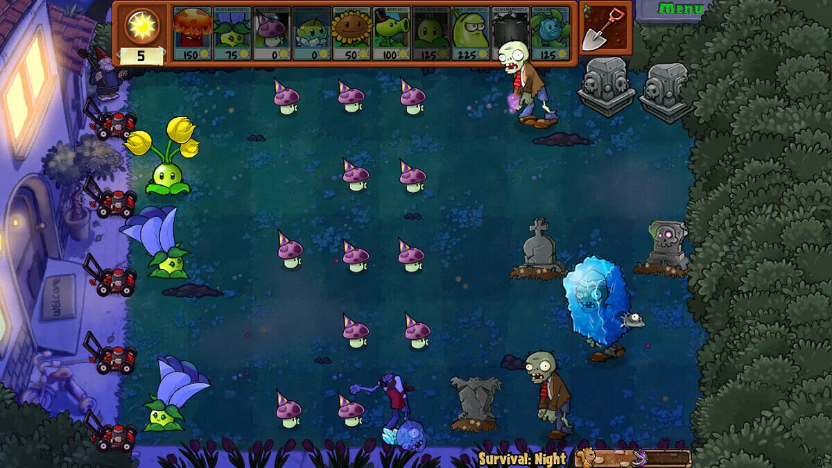 Plants vs. Zombies — Мод Expanded & Enhanced [v2.0]
