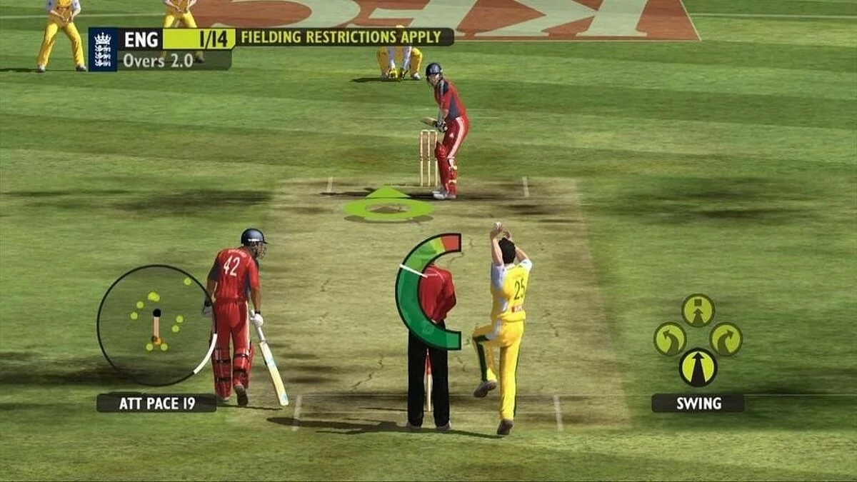 Скриншоты из Ashes Cricket 2009 / Картинка 54
