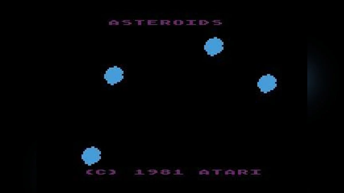 Скриншоты из Asteroids / Картинка 1