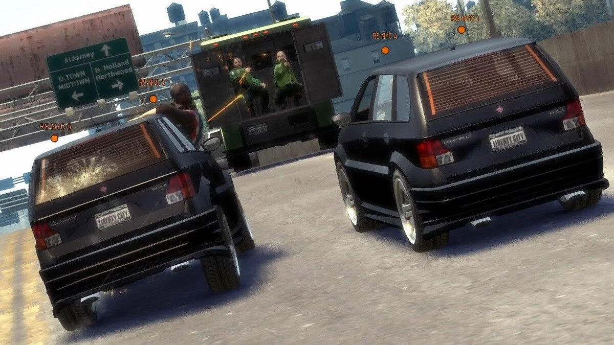 Скриншоты из Grand Theft Auto 4 / Картинка 101