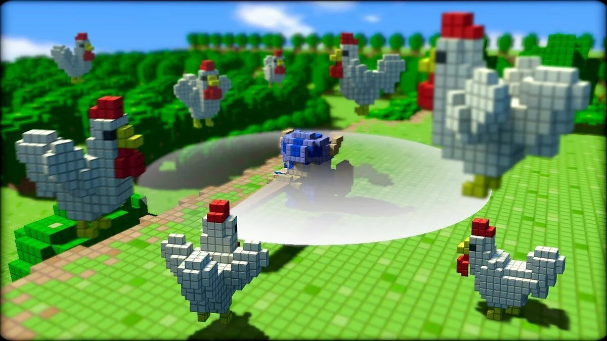 Скриншоты из 3D Dot Game Heroes / Картинка 7