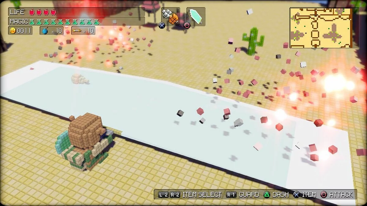 Скриншоты из 3D Dot Game Heroes / Картинка 30