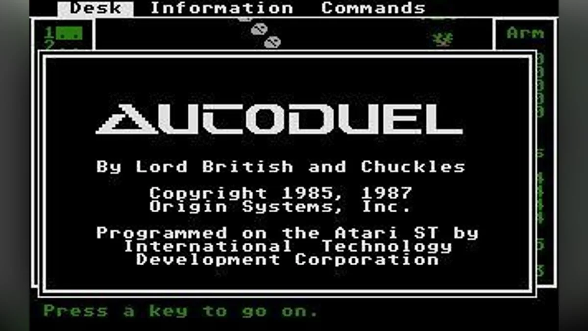 Скриншоты из Autoduel / Картинка 22
