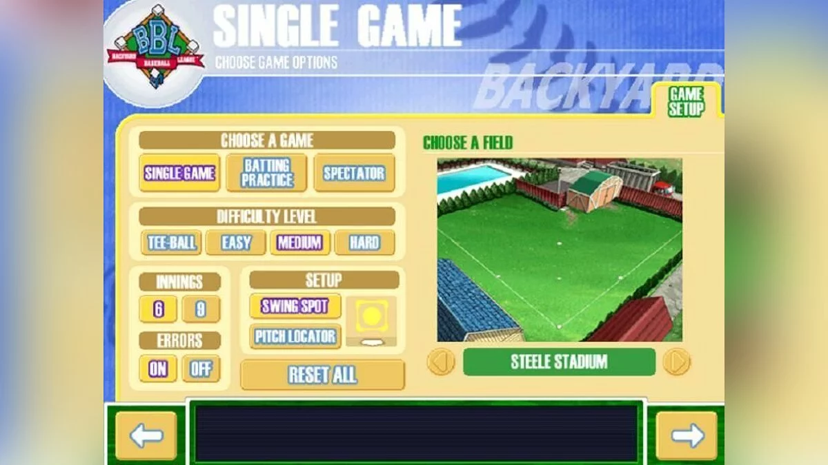Скриншоты из Backyard Baseball 2003 / Картинка 7