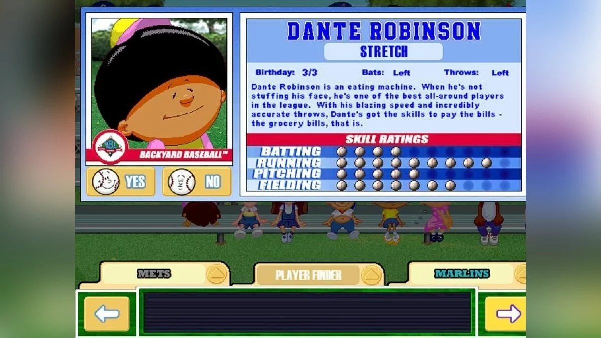 Скриншоты из Backyard Baseball 2003 / Картинка 17