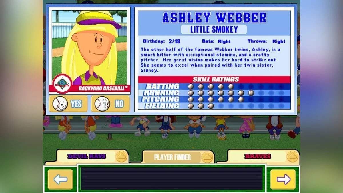 Скриншоты из Backyard Baseball 2003 / Картинка 21
