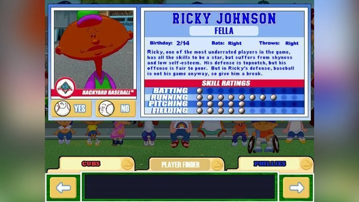 Скриншоты из Backyard Baseball 2003 / Картинка 24