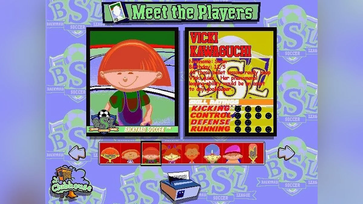 Скриншоты из Backyard Soccer / Картинка 9