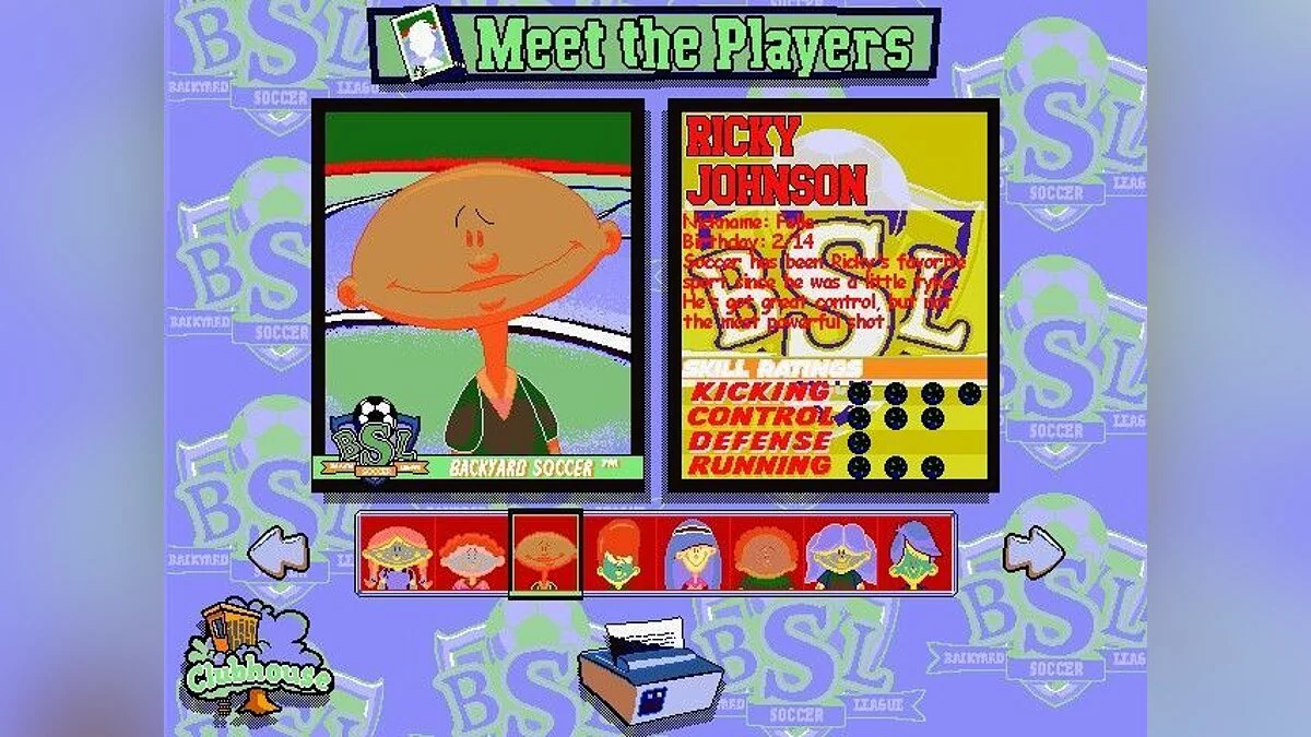Скриншоты из Backyard Soccer / Картинка 14