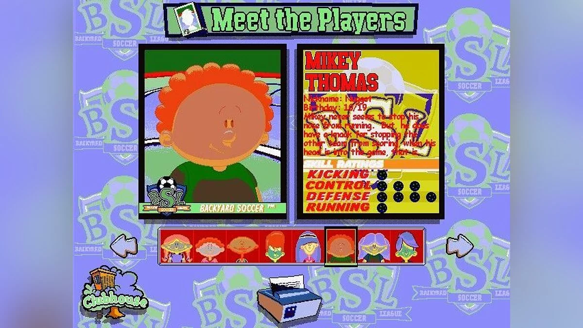 Скриншоты из Backyard Soccer / Картинка 17