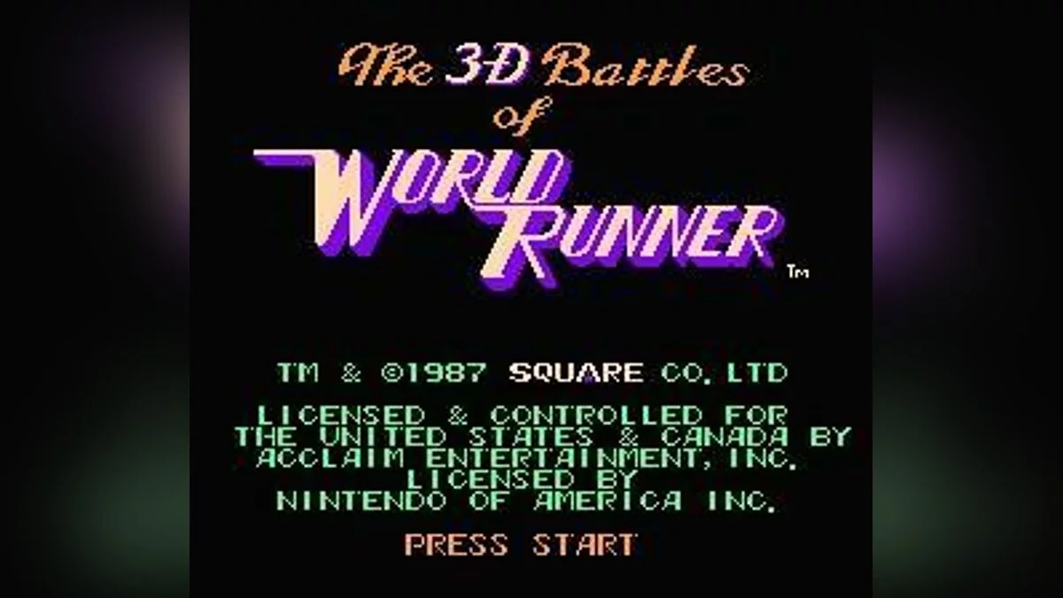 Скриншоты из 3-D WorldRunner / Картинка 1