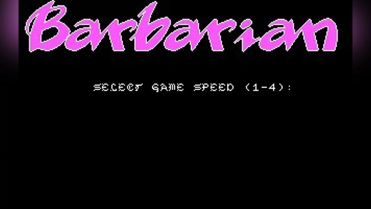 Скриншоты из Barbarian (1987) / Картинка 74