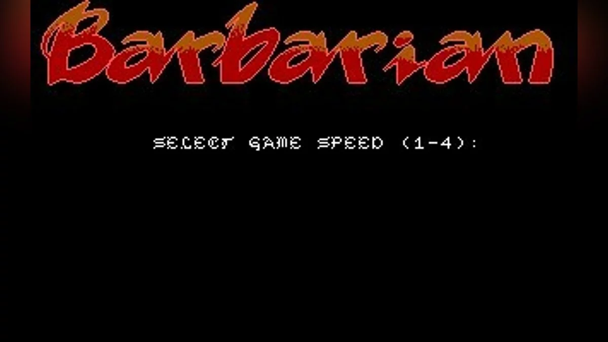 Скриншоты из Barbarian (1987) / Картинка 75
