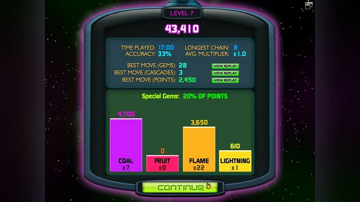 Скриншоты из Bejeweled Twist / Картинка 58