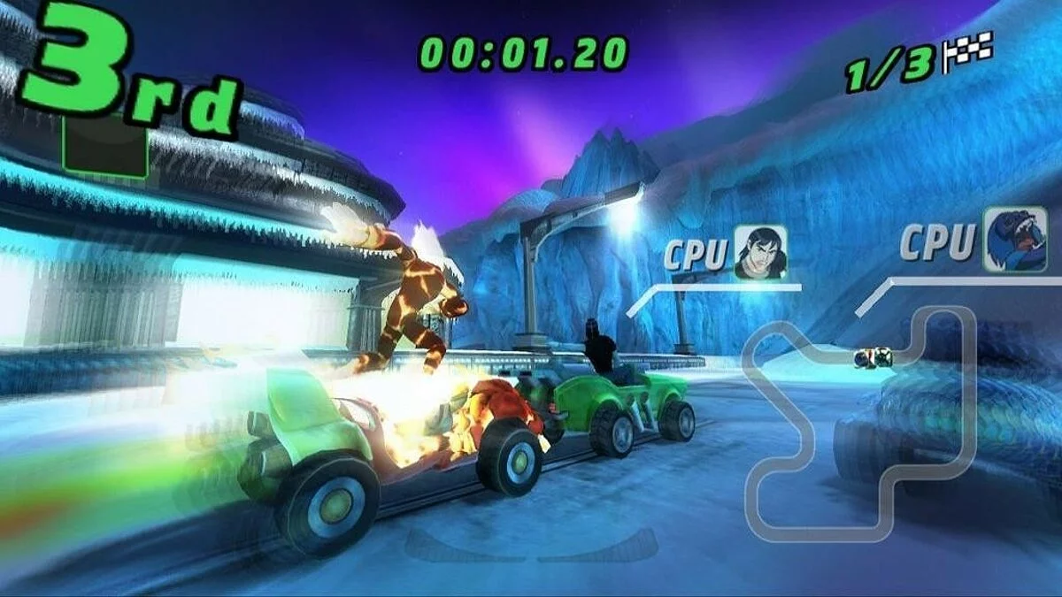 Скриншоты из Ben 10: Galactic Racing / Картинка 50